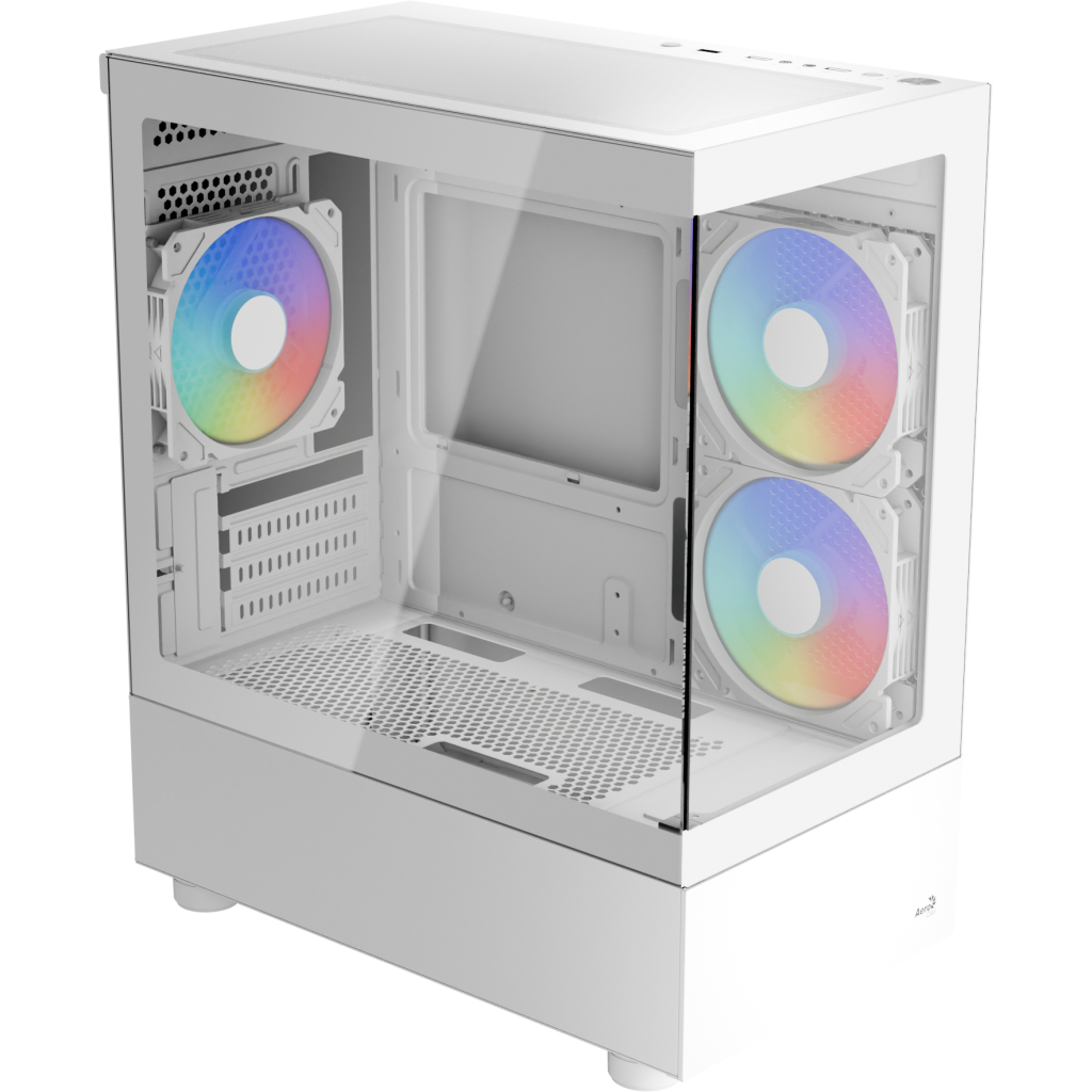 Корпус для ПК AeroCool Viewport Mini-G-WT-v2 White (ACCM-ES09133.21)