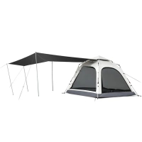 Намет Naturehike тримісний автоматичний із тентом Ango CNK2550WS01 L, сірий (6975641888321)