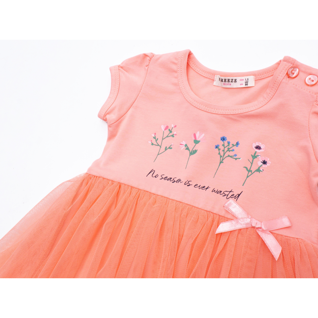 Плаття дитяче Breeze з квіточками (21624-92G-peach) Плаття дитяче Breeze з квіточками (21624-92G-peach)