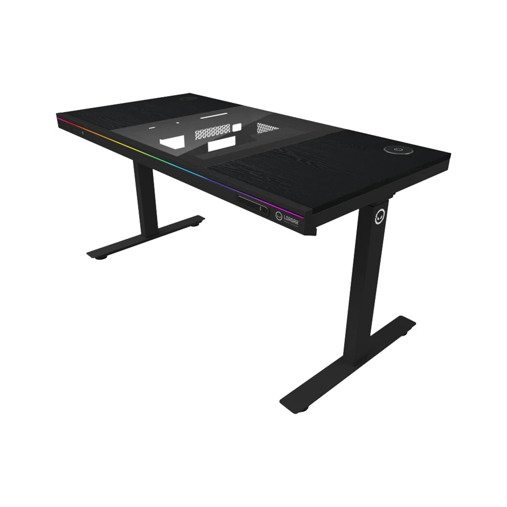 Комп'ютерний стіл Lorgar ELITE 90W Wood Black (LRG-DE90W)