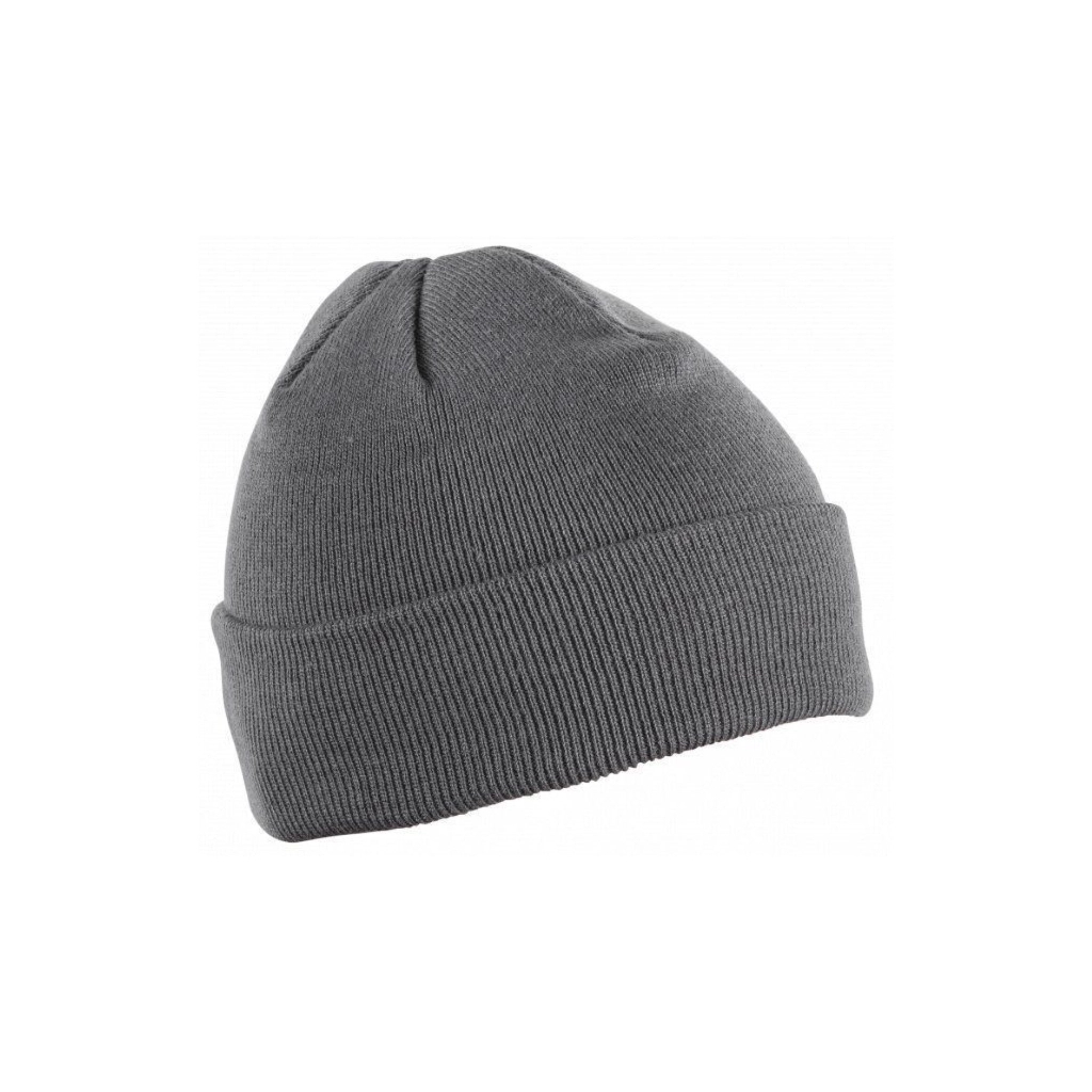 Шапка робоча Hoegert ENZ HT5K470 в'язана 100% акрил графіт (57-61) (HT5K470)
