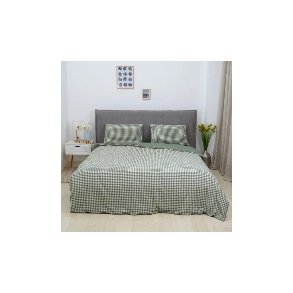 Постільна білизна Viluta 14 Wash Варена бавовна геометрія (50 х 70 - 2 шт) сімейний (14_Wash_Printed_sm)