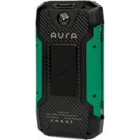 Батарея універсальна AURA NRG-30SE ARM SOLAR 30000mAh Wireless charging Green (PBANRG30SEG)