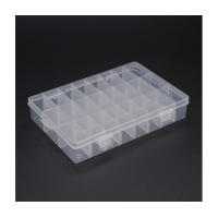 Box for tools Voltronic organizer for small parts 195 x 35 x 130 mm, 24 compartments Q96 (Box-195 x 35 x 130)