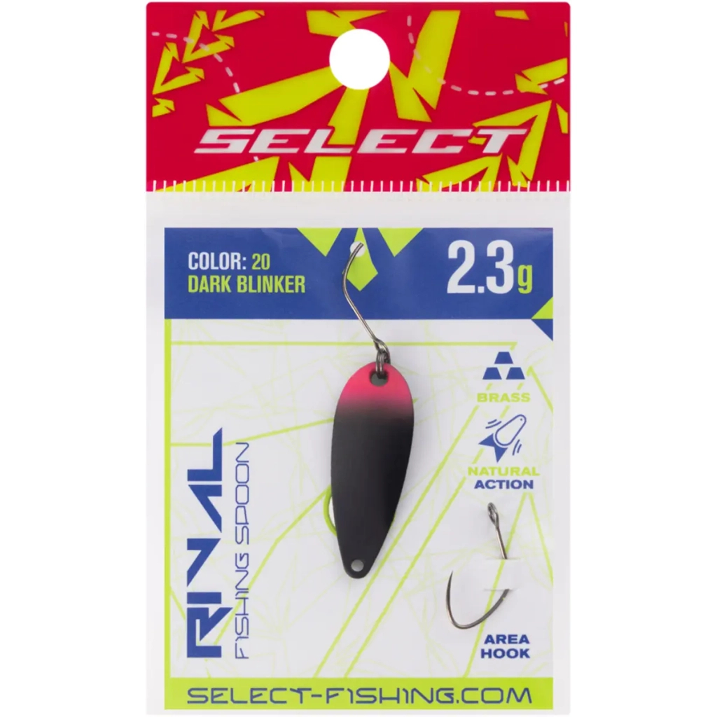 Блешня Select Rival 2.3g 30mm 20 Dark Blinker (1870.80.19) Блешня Select Rival 2.3g 30mm 20 Dark Blinker (1870.80.19)