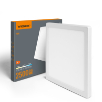 Lamp Videx DL6S 24W 3000K-4000K-6500K White (VL-DL6S-24CW)