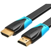 Кабель мультимедійний HDMI M to HDMI M 5.0m 4K30Hz black Vention (VAA-B02-L500)