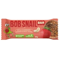 Children's bar Bob Snail Apple, strawberry, cashew and quinoa crisps 35 g (1740727)