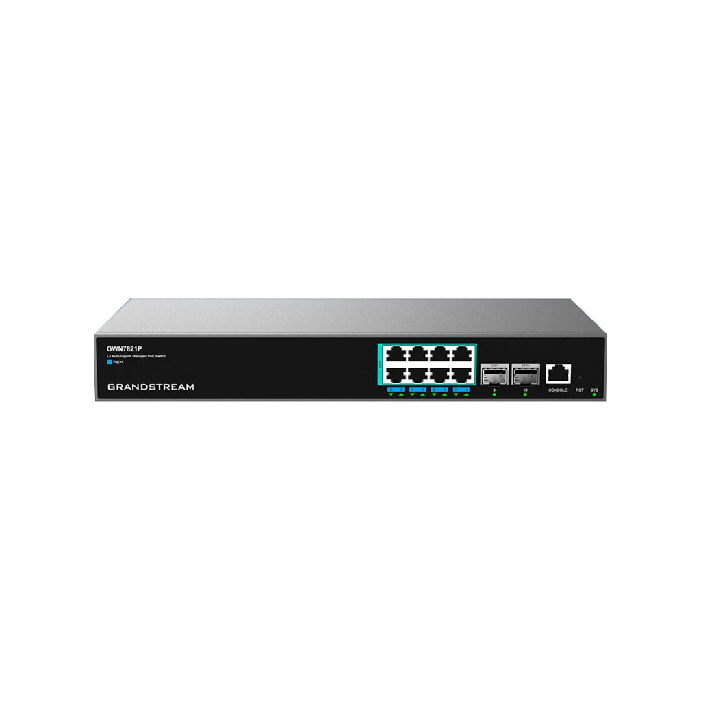 Комутатор мережевий Grandstream GWN7821P Комутатор мережевий Grandstream GWN7821P