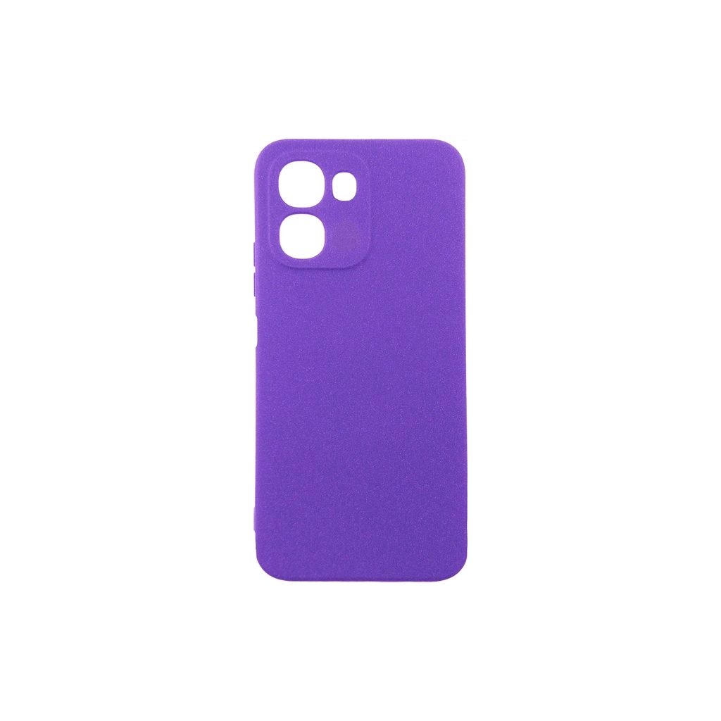 Чохол до мобільного телефона Dengos Carbon Cover + Glass Oppo A6x / A6k Purple (DG-KM-193)