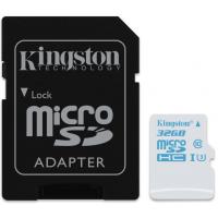 Карта пам'яті Kingston 32GB microSDHC class 10 UHS-I U3 (SDCAC/32GB)