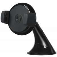 Зарядний пристрій 2E Car Mount Rotating Wireless Charger, 5W, black (2E-WCQ01-03)