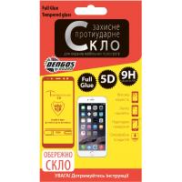 Скло захисне Dengos для Huawei Y6 2019 /Y6 Pro 2019, Full Glue, black frame (TGFG-62)