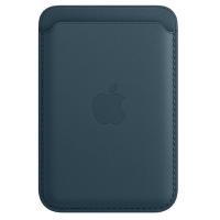 Чохол до мобільного телефона Apple iPhone Leather Wallet with MagSafe - Baltic Blue (MHLQ3ZM/A)