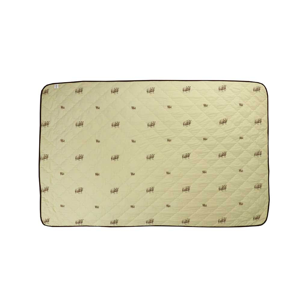 Ковдра Руно Вовняна Sheep в мікрофібрі полегшене 140х205 см (321.52ШКУ_Sheep)