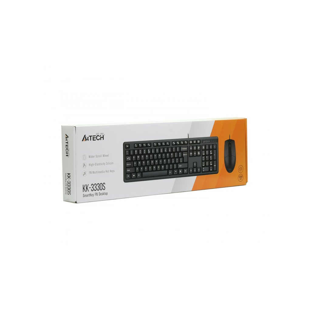 Комплект A4Tech KK-3330S USB Black
