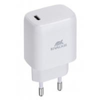 Зарядний пристрій RivaCase 1 USB Type-C, PD 20W (PS4191 W00 (White))