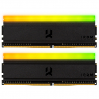 Модуль пам'яті для комп'ютера DDR4 16GGB (2x8GB) 3600 MHz IRDM RGB Black Goodram (IRG-36D4L18S/16GDC)
