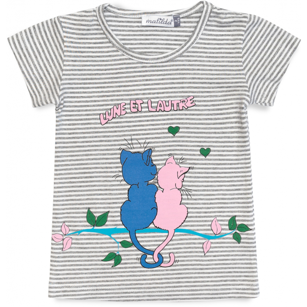 Піжама дитяча Matilda з котиками (12311-2-104G-pink)