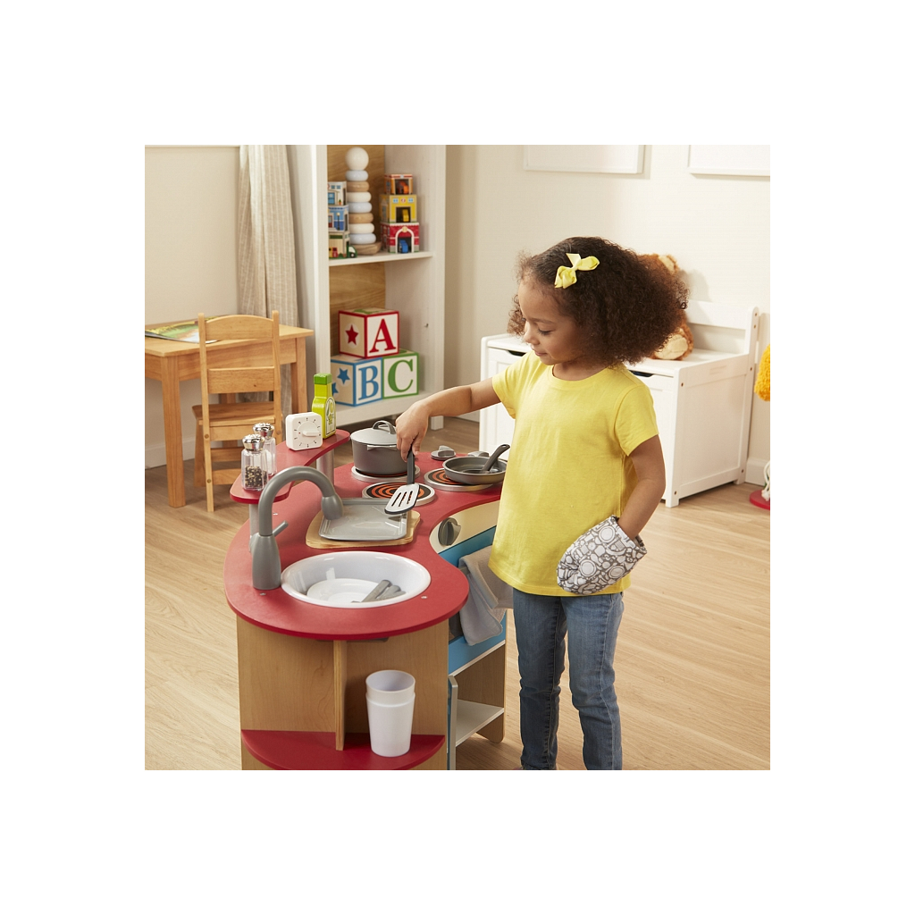 Ігровий набір Melissa&Doug кухонного приладдя (MD19304) Ігровий набір Melissa&Doug кухонного приладдя (MD19304)