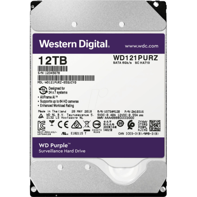 Hard disk 3.5" 12TB WD (WD121PURZ)
