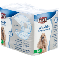 Підгузки для тварин Trixie для собак (сучок) М 32-48 см 12 шт (4011905236339)