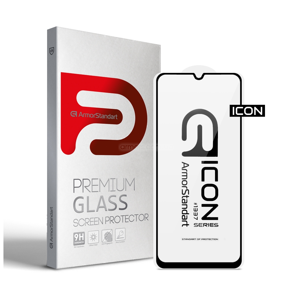 Скло захисне Armorstandart Icon Xiaomi Poco С40 Black (ARM62078) Скло захисне Armorstandart Icon Xiaomi Poco С40 Black (ARM62078)