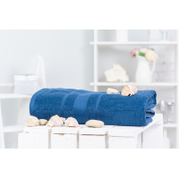 MirSon bath towel 5006 SoftNess Kingblue 40x70 cm (2200003181562)