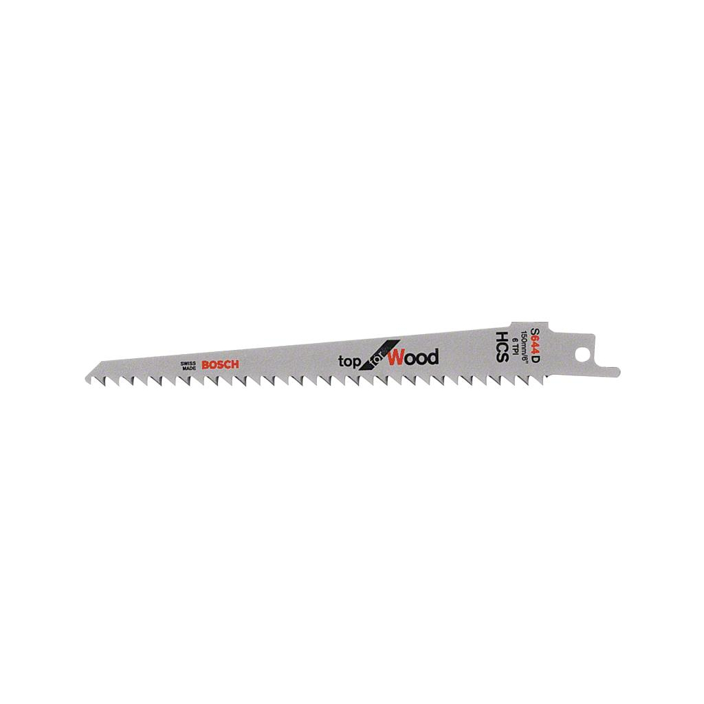 Полотно Bosch пильне шабельне S 644 D Top for Wood, 5шт (2.608.650.673)