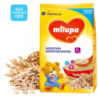 Baby cereal Milupa Milk Milupa Multigrain from 7 months 210 g (5900852047442)