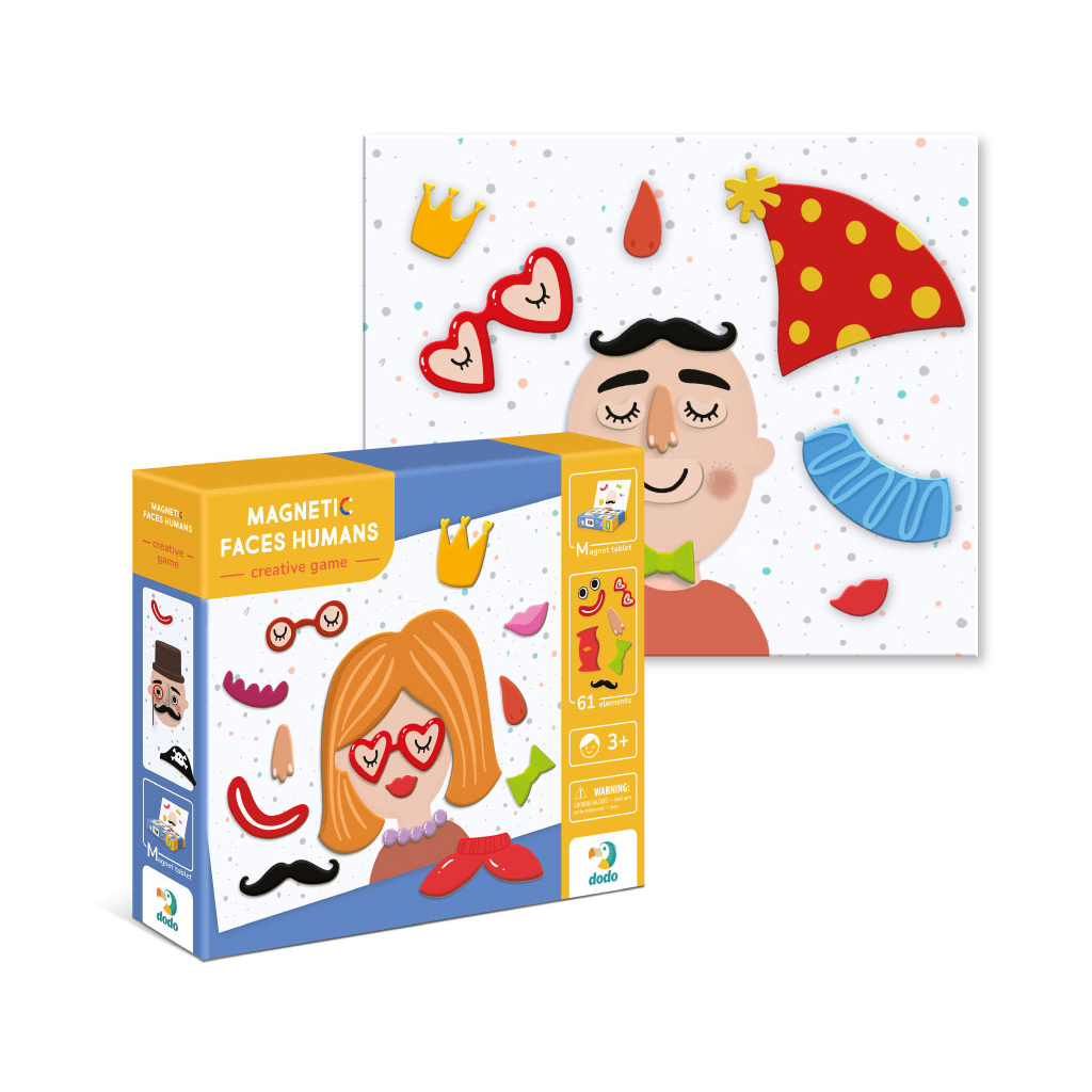 Настільна гра DoDo Магнітна Обличчя (200208) Настільна гра DoDo Магнітна Обличчя (200208)