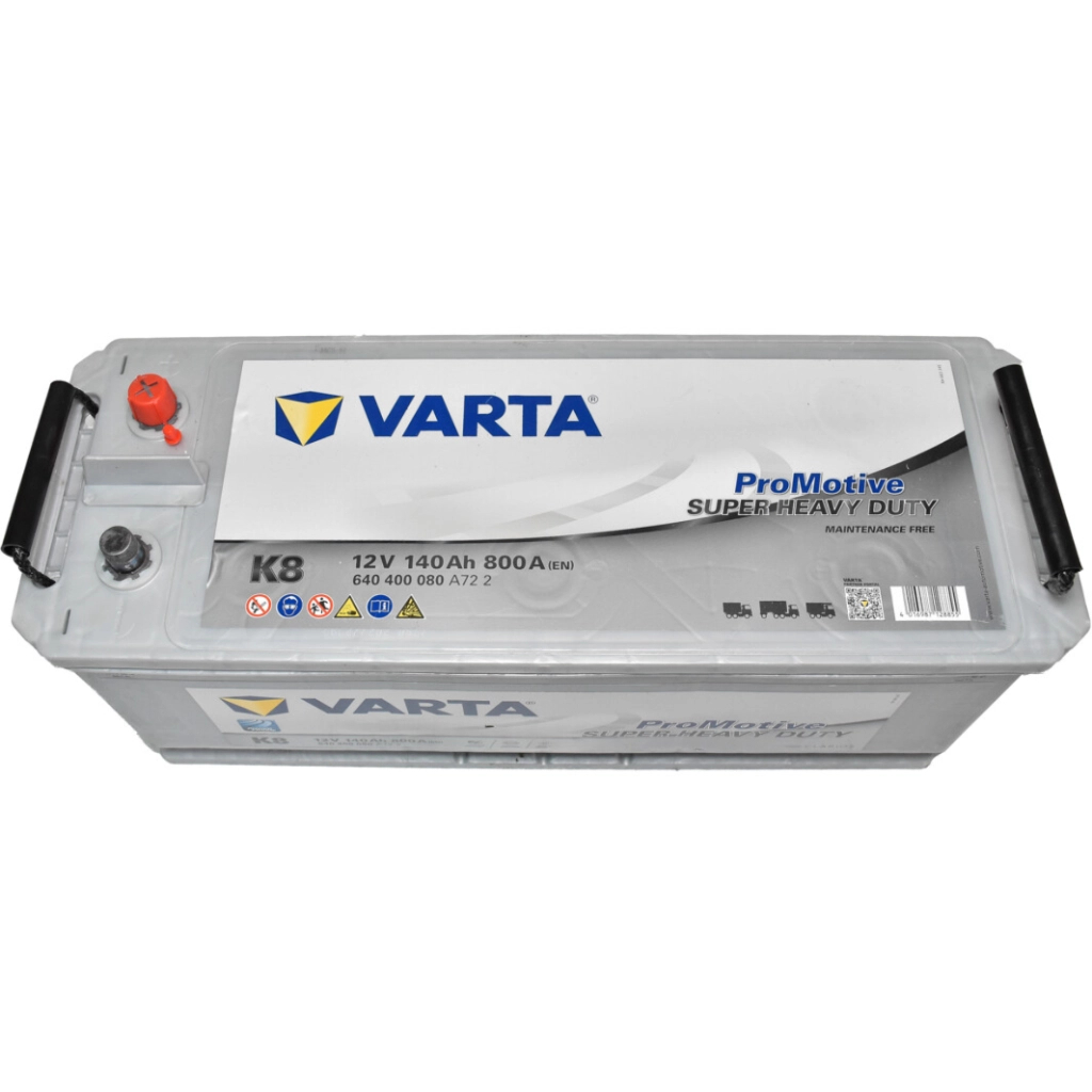 Акумулятор автомобільний Varta ProMotive 140Ah бокова(+/-) (800EN) K8 з нижн. бурт (640400080)