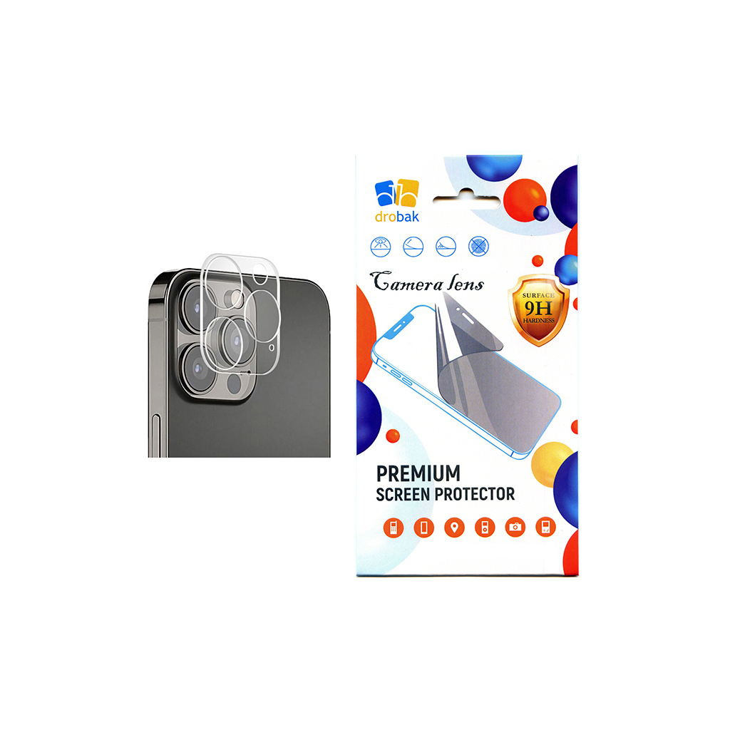 Скло захисне Drobak 3D camera Apple iPhone 14 Pro Max (505055) Скло захисне Drobak 3D camera Apple iPhone 14 Pro Max (505055)