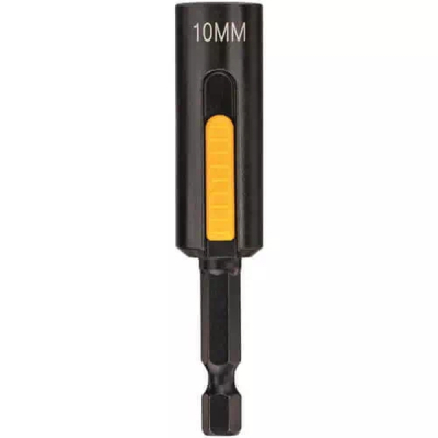 Головка магнітна DeWALT магнітна EXTREME 1/4" х 10 мм, шестигранна з магнітом (DT7440)