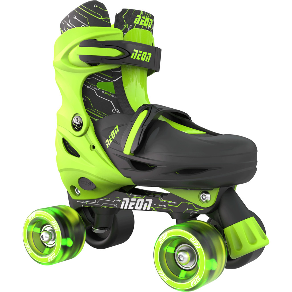 Роликові ковзани Neon Сombo Green розмір 34-37 (NT10G4)