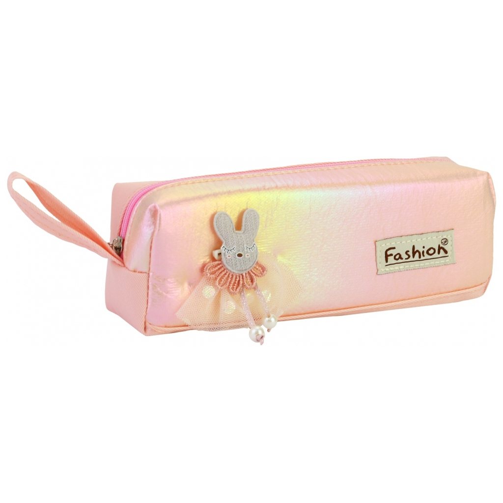 Пенал Cool For School 1 відділення з аплікацією Рожевий (CF6891-pink) Пенал Cool For School 1 відділення з аплікацією Рожевий (CF6891-pink)