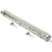 Світильник Delux PC7 LED SLIM IP65 G13 без ламп (90020187)