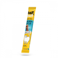 Treats for cats Half&Half in the form of meat sticks with salmon 5 g (4823082431908)
