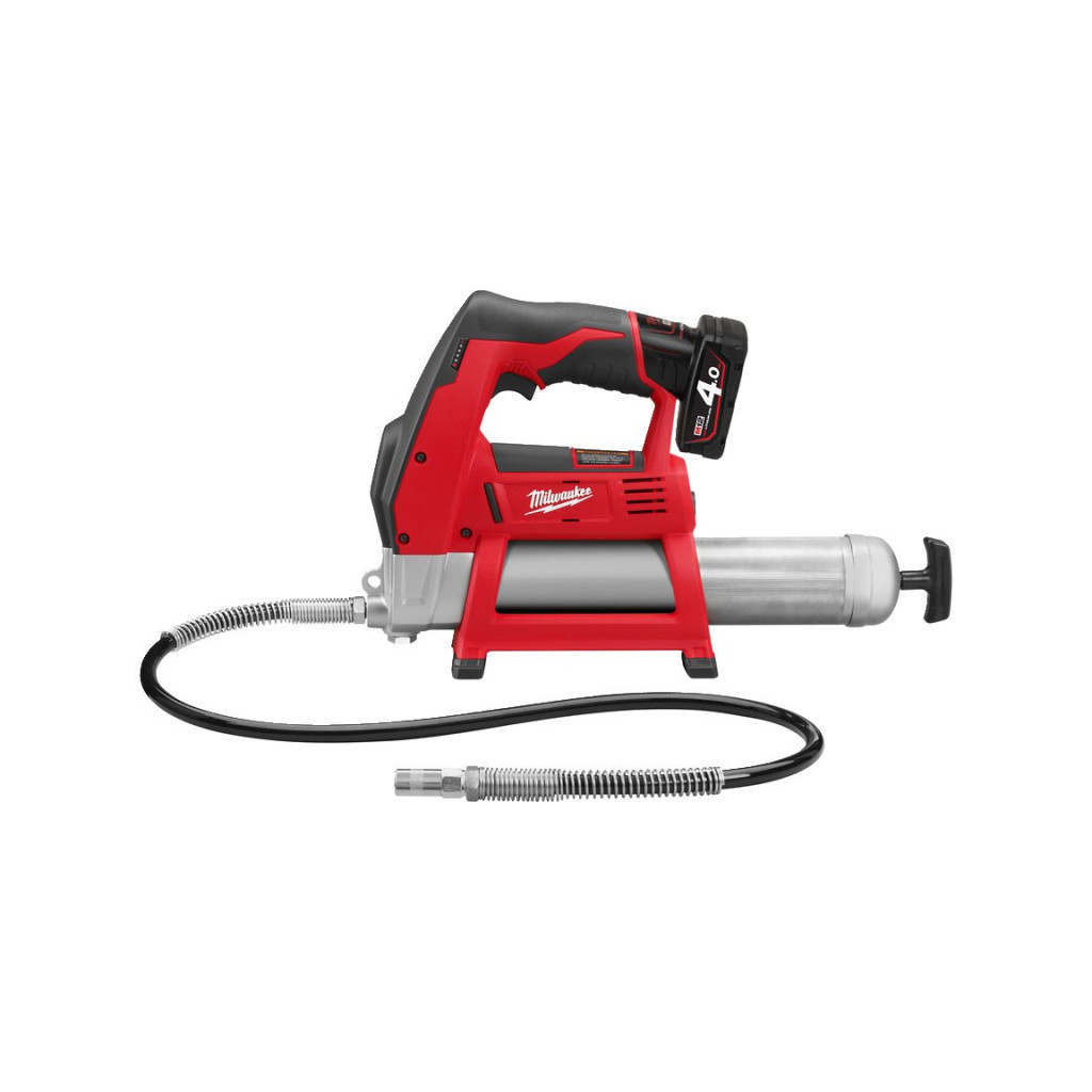 Шприц для мастила Milwaukee M12 GG-401B, Li-Ion 4Ah\ (4933441675)