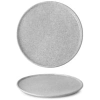 Plate G.Benedikt Granit 20 cm glossy glaze Light gray (G1X2120)