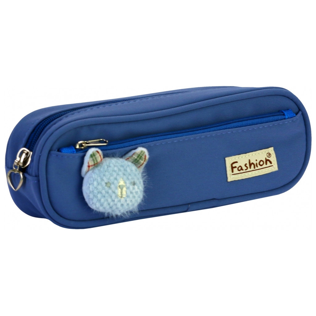 Пенал Cool For School 2 відділення з аплікацією Блакитний (CF6885-dk.blue) Пенал Cool For School 2 відділення з аплікацією Блакитний (CF6885-dk.blue)