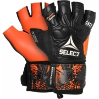 Воротарські рукавиці Select Goalkeeper Gloves Futsal Liga 609330-201 33 9 (201) Чорно-помаранчові (5703543212071)