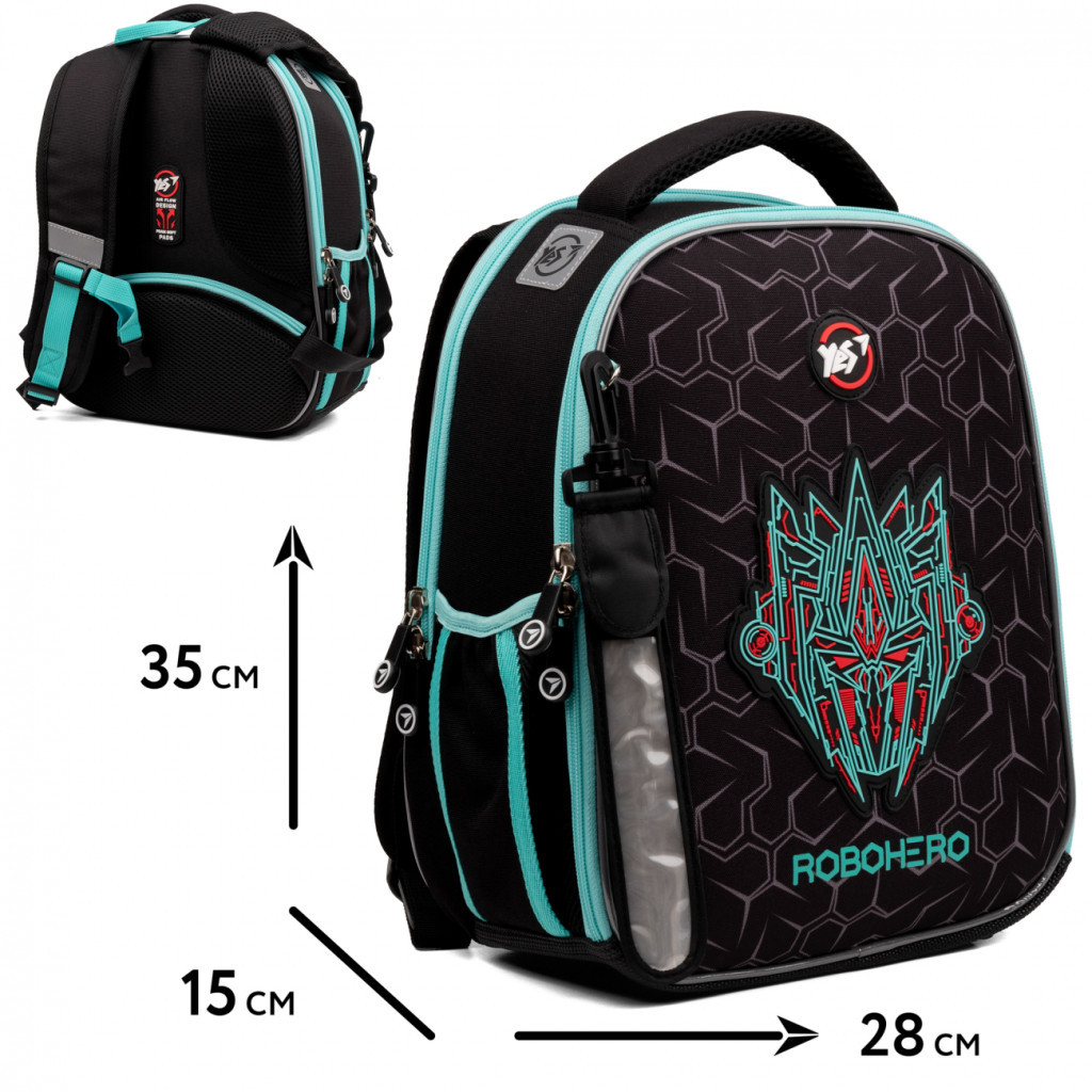 Шкільний набір Yes H-100_Collection Robohero (559773)