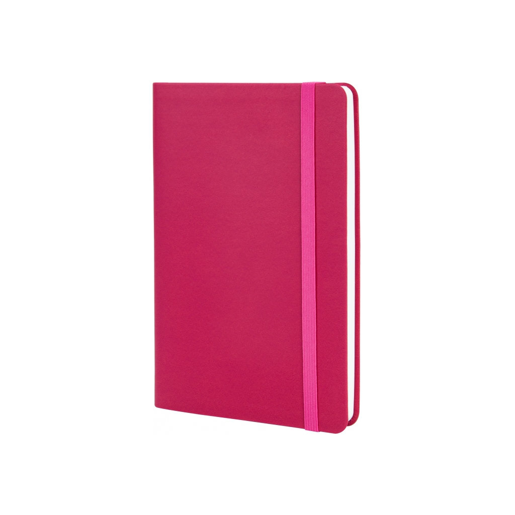 Книга записна Optima А5 VIVELLA, м’яка обкладинка, гумка, білий блок лінія, рожевий (O27104-09) Книга записна Optima А5 VIVELLA, м’яка обкладинка, гумка, білий блок лінія, рожевий (O27104-09)