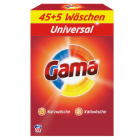 Washing powder Gama 3 in 1 Universal 3.25 kg (8435495837701)
