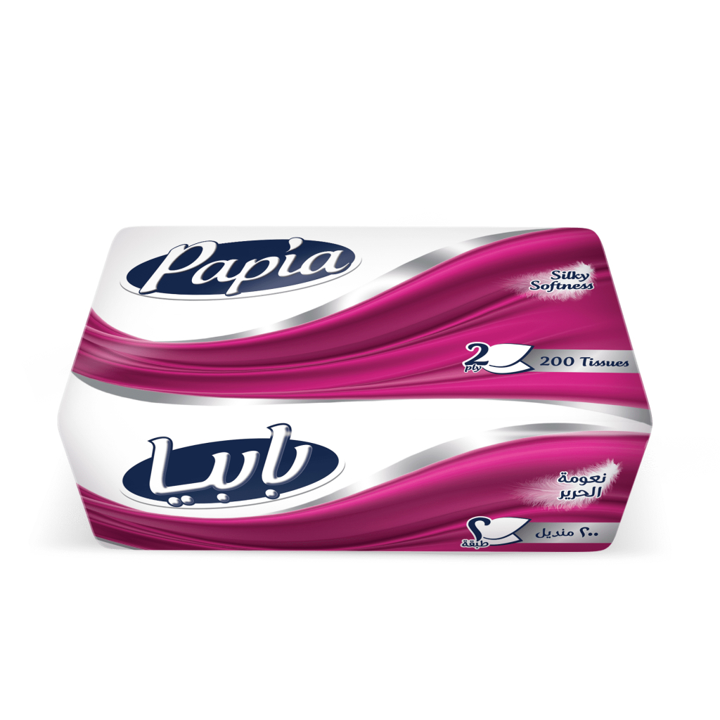 Серветки косметичні Papia 2 шари 200 шт. (8690536025077) Серветки косметичні Papia 2 шари 200 шт. (8690536025077)