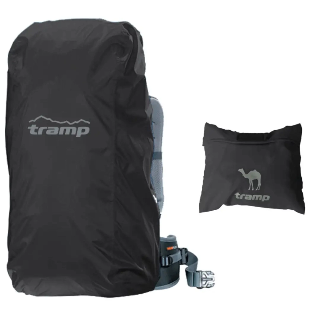 Чохол для рюкзака Tramp 104х34х31 см L Black (TRP-019) Чохол для рюкзака Tramp 104х34х31 см L Black (TRP-019)