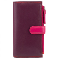 Visconti RB100 Bermuda Wallet with RFID Plum Multi (RB100 PLUM M)