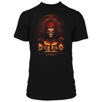 Футболка Jinx Diablo II Resurrected Key To Darkness Premium Black M (JINX-11121M)