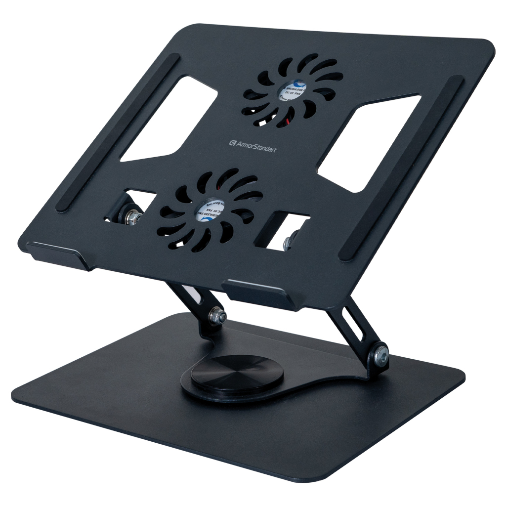 Підставка до ноутбука Armorstandart Comfort+ H31 Aluminum Graphite (ARM77740)